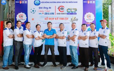 Họp Báo: Giải Bóng Đá Nghĩa Tình Bình Sơn 