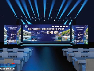 Tổ chức Chương trình “Ngày hội đồng hương - Nghĩa tình Bình Sơn” tại TP.HCM